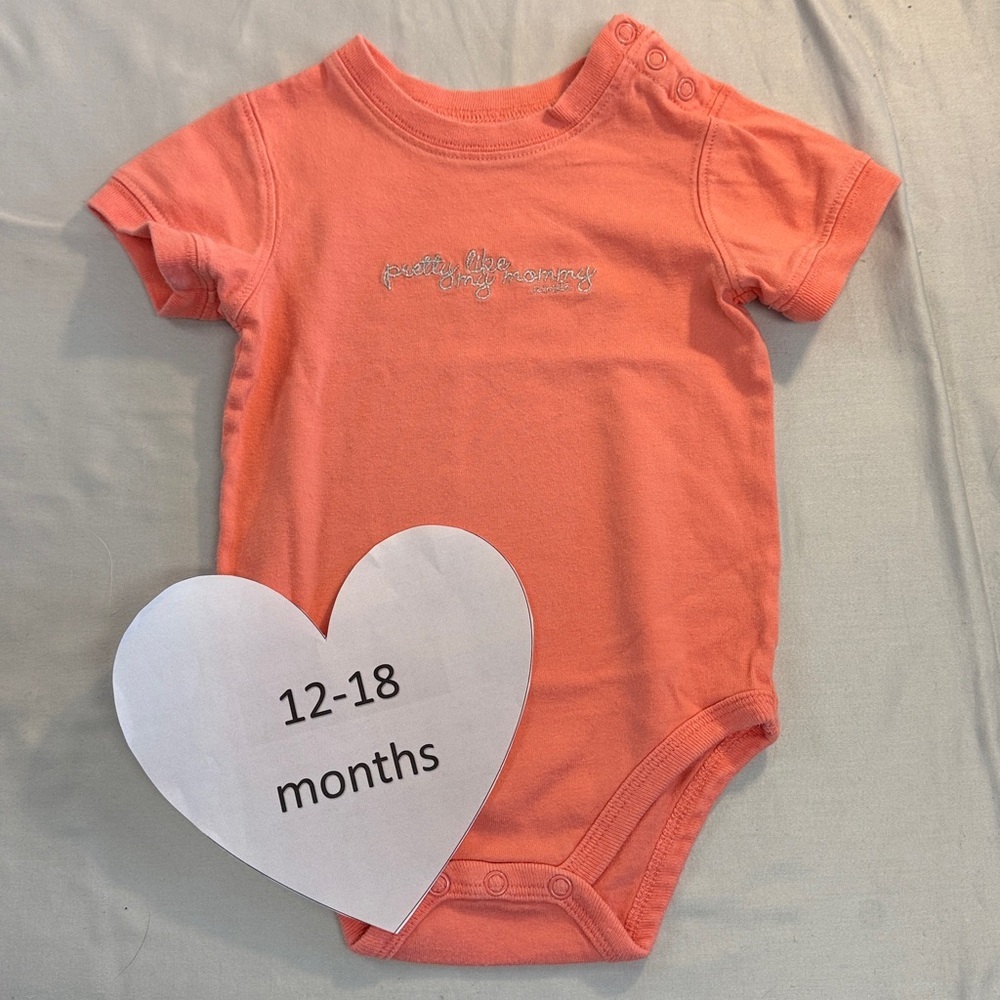 Roots - Coral Kids Short sleeve Bodysuit/onesie Shirt